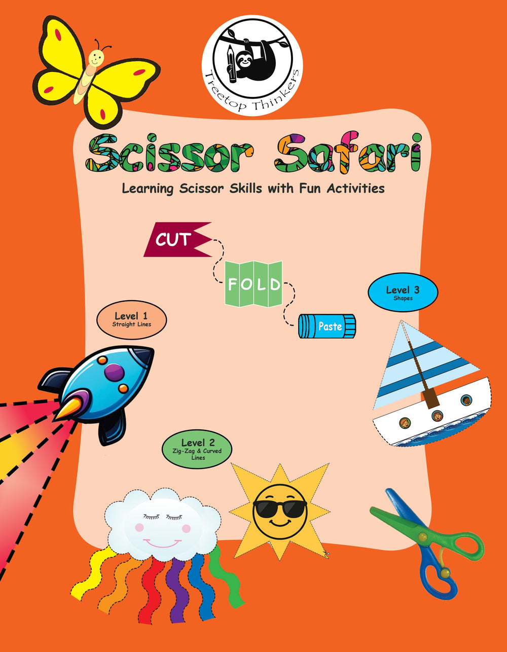 Scissor Safari - Activity Book