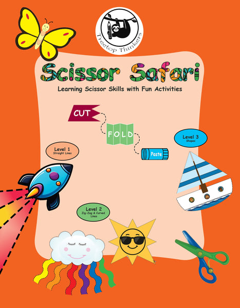 Scissor Safari - Activity Book