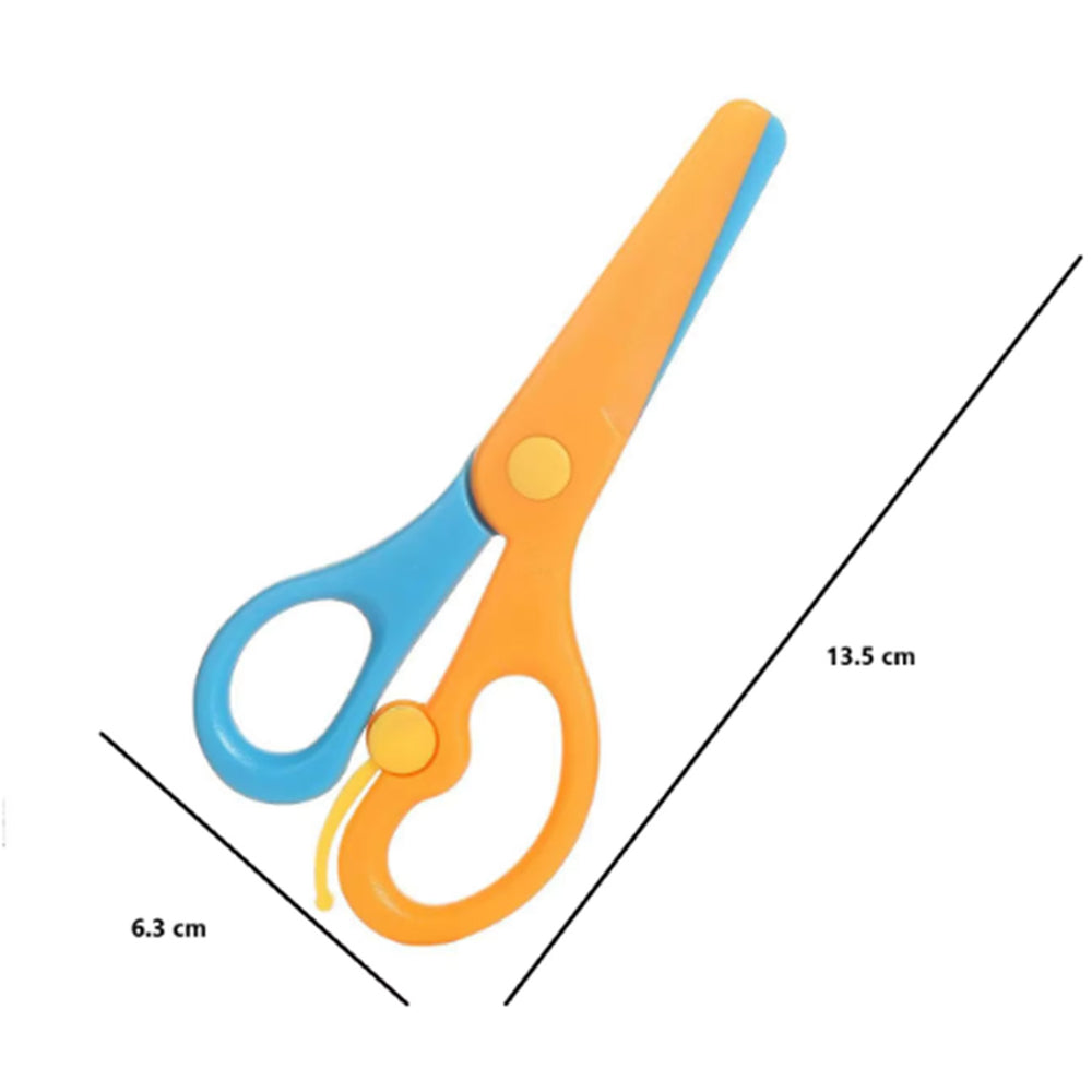 Child Safe Scissors - 2 Pairs