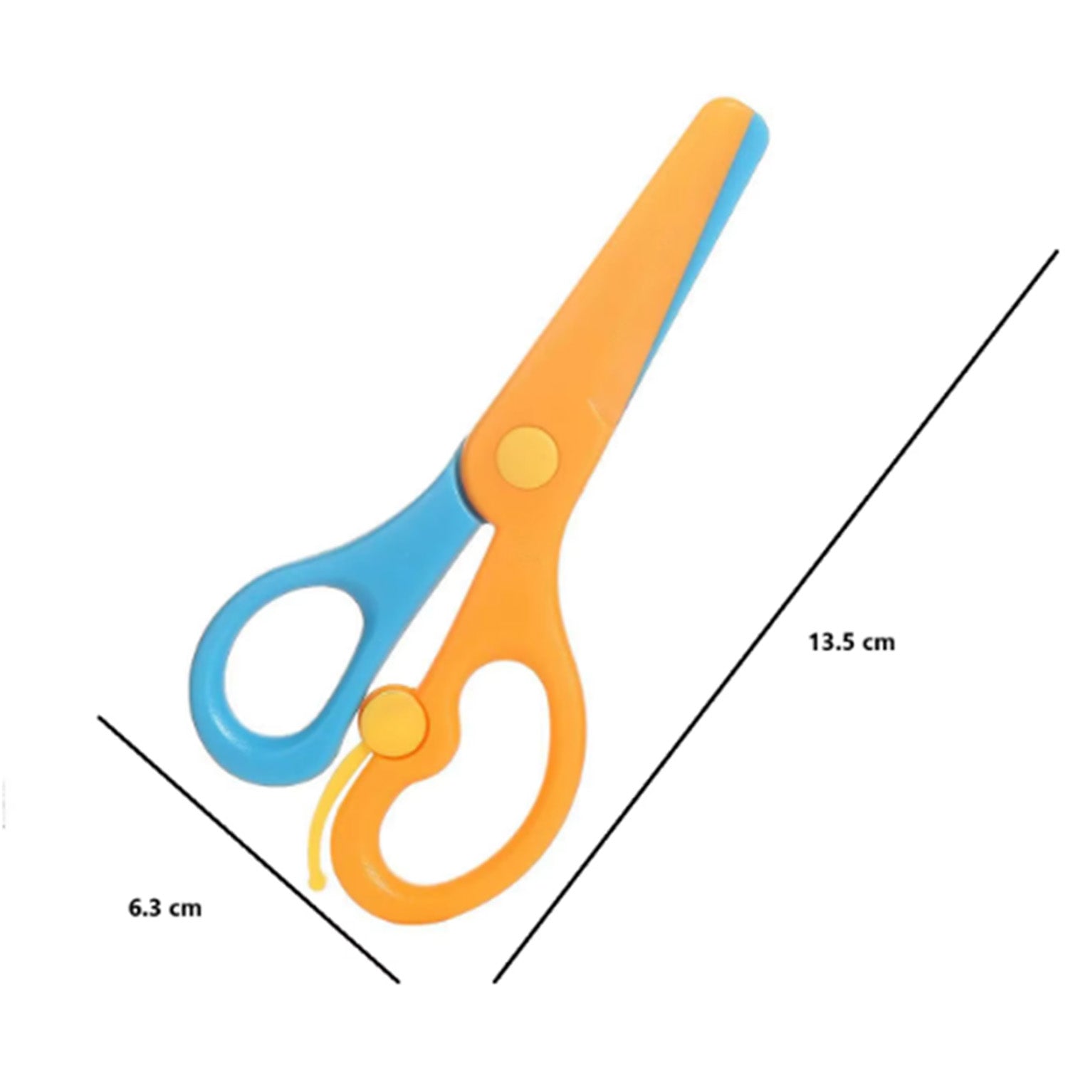 Child Safe Scissors - 2 Pairs